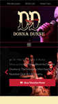 Mobile Screenshot of donnadunnemusic.com